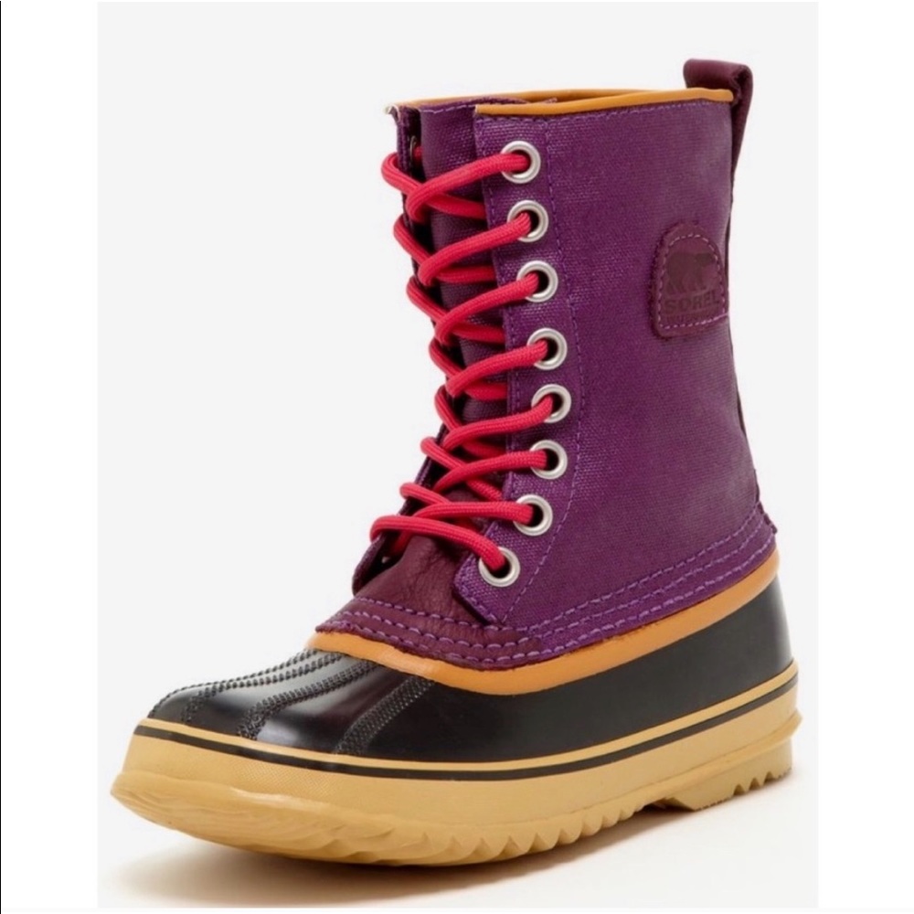 Sorel Purple 1964 premium winter boots 7
